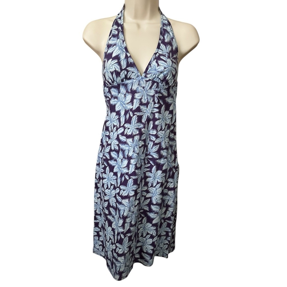 American Eagle Sundress Women's Size 0 Hawaiian‎ Tropical Halter Lined Summer
